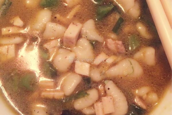 烩麻食子的做法图解9