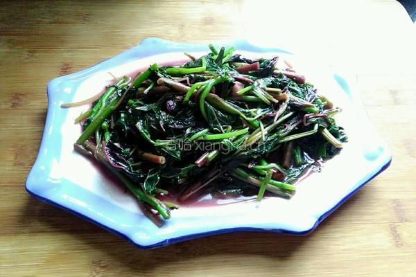 家菜＊清炒苋菜的做法图解9