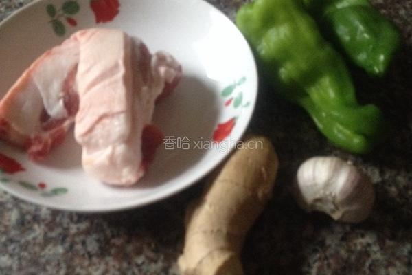 川式农家小炒肉的做法图解1