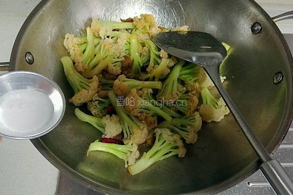 干锅菜花的做法图解15