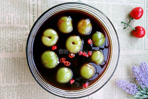 腌李子的做法图解6