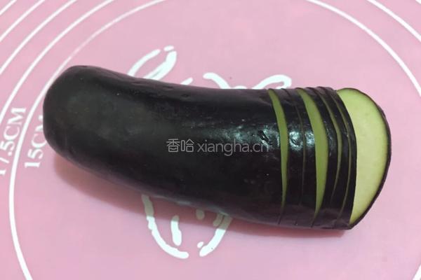 茄子塞肉的做法图解1