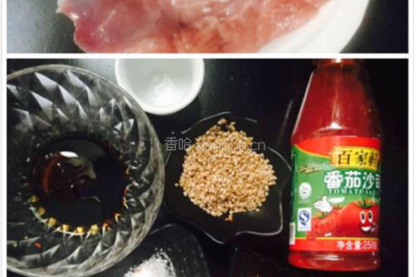 孜然羊肉片的做法图解1