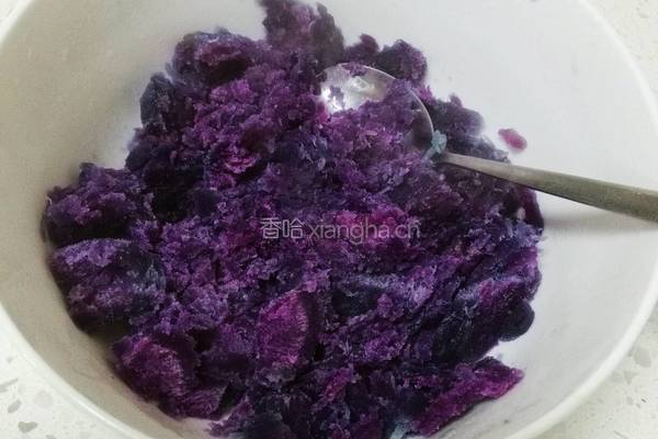 懒人甜品 酸奶紫薯的做法图解4