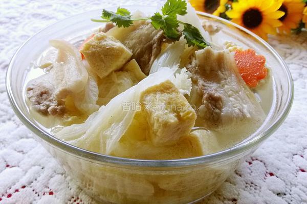 砂锅白菜冻豆腐的做法图解13