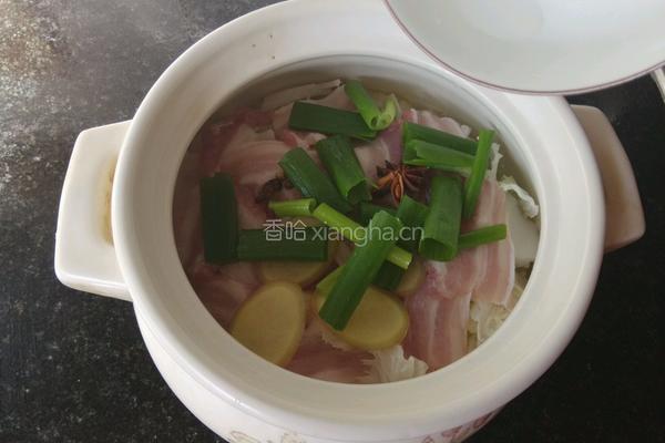 砂锅白菜冻豆腐的做法图解10