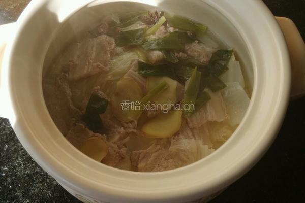 砂锅白菜冻豆腐的做法图解12
