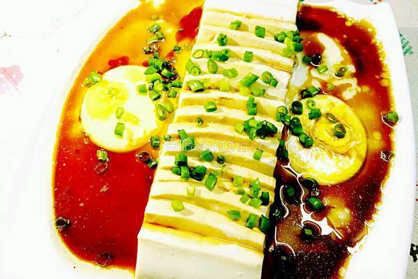 鸡蛋蒸豆腐的做法图解6