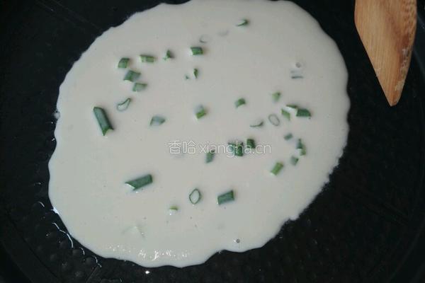 煎鸡蛋饼的做法图解4