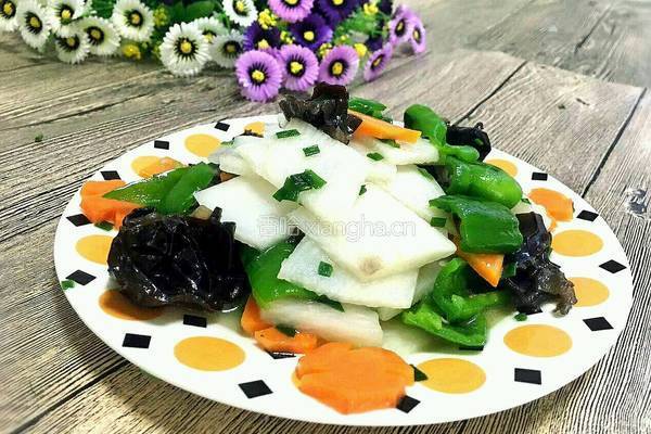 清炒山药片的做法图解7