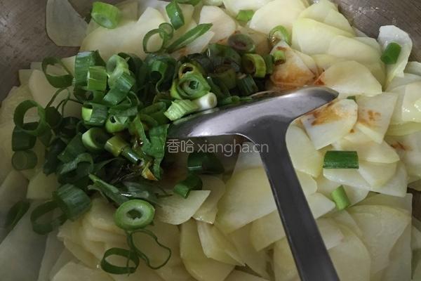 香葱炒土豆片的做法图解6