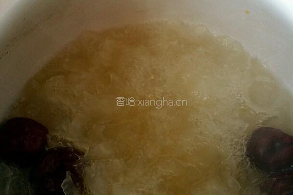 红枣木瓜银耳汤的做法图解6
