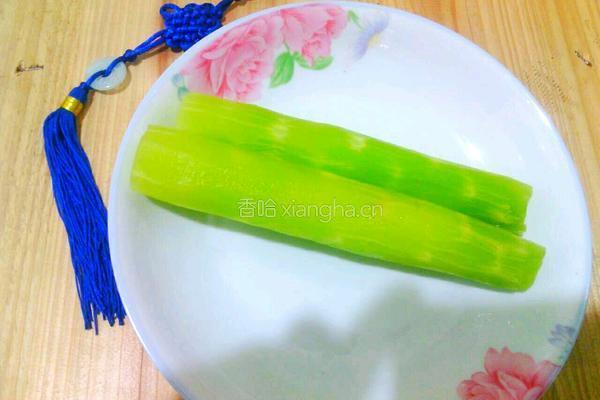 莴笋小炒肉的做法图解1