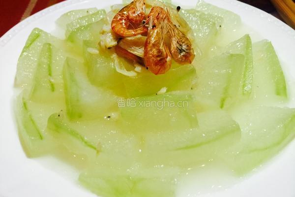 清炒冬瓜虾皮的做法图解7