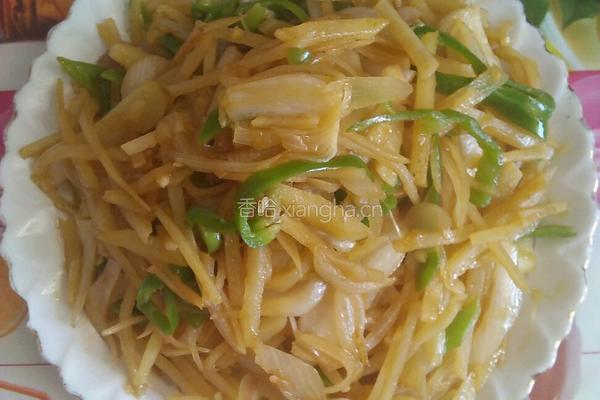 土豆炒洋葱