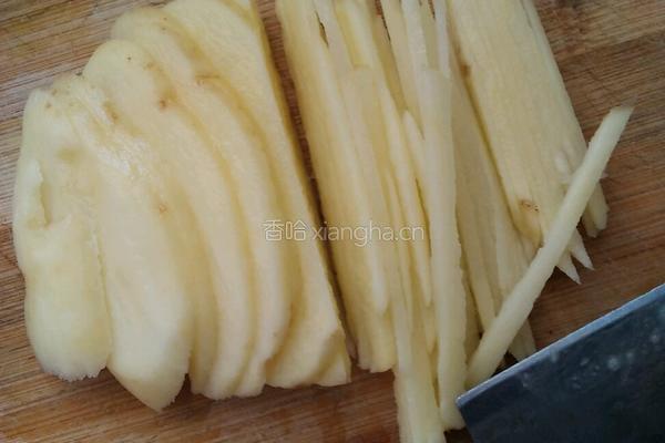 土豆炒洋葱的做法图解3