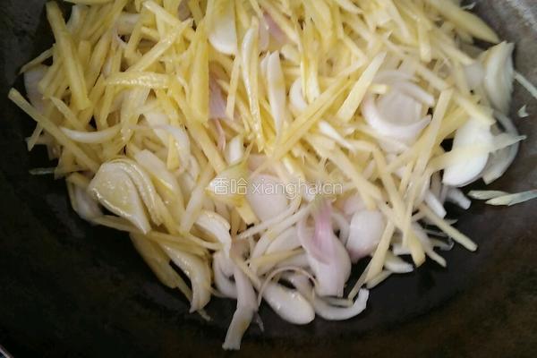 土豆炒洋葱的做法图解6