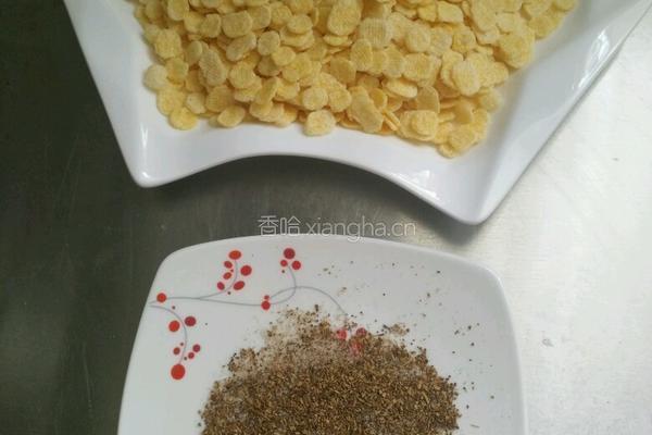 椒盐玉米钱的做法图解1