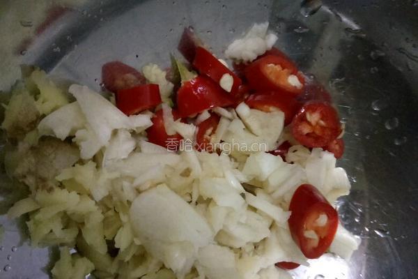 肉末豆角的做法图解3