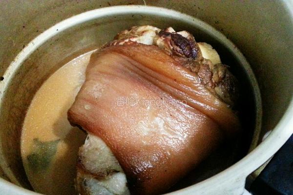 炖肘子的做法图解8