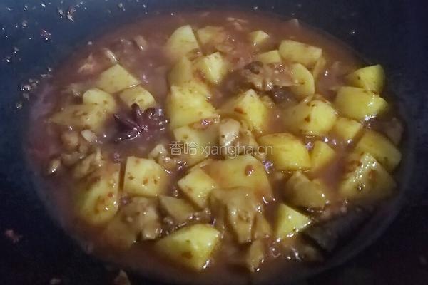 红烧土豆鸡块的做法图解8