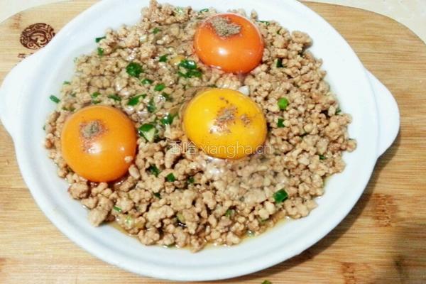 肉末蒸蛋的做法图解6