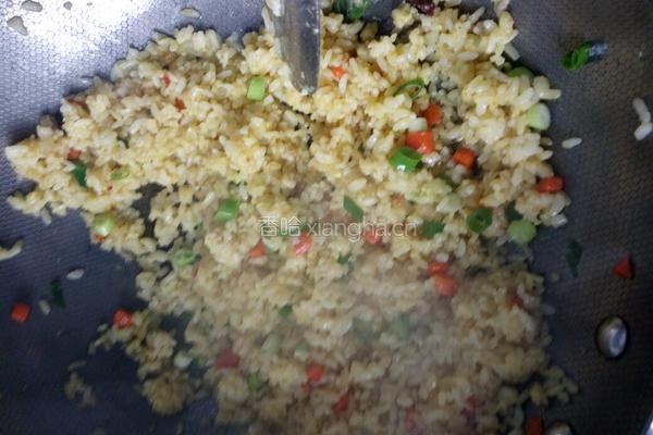 黄金蛋炒饭的做法图解6