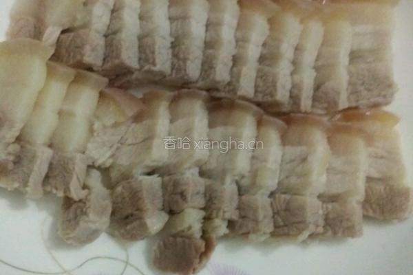 蒜泥白切肉的做法图解3