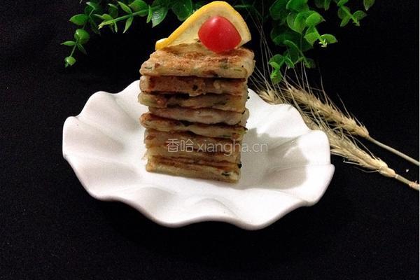 烫面葱香千层肉饼的做法图解13
