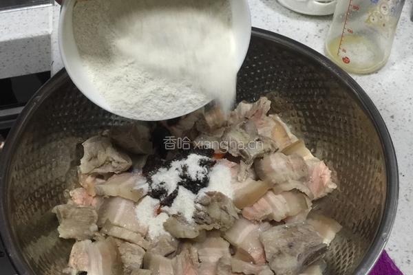 蒸米粉肉的做法图解7