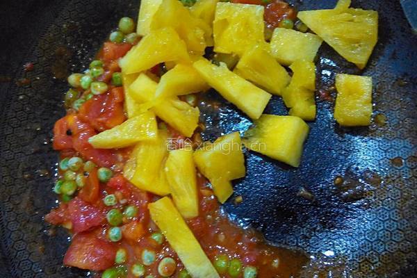 菠萝滑鸡片的做法图解15