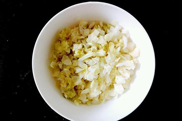 泡菜饼的做法图解2