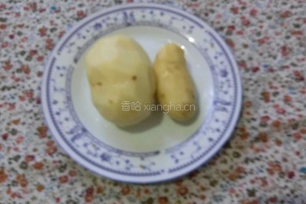 干炸土豆丝的做法图解1