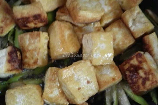 大葱炒豆腐的做法图解7