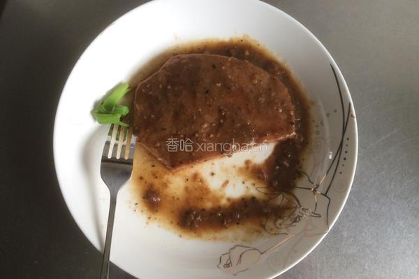 香煎红酒黑椒牛排的做法图解10