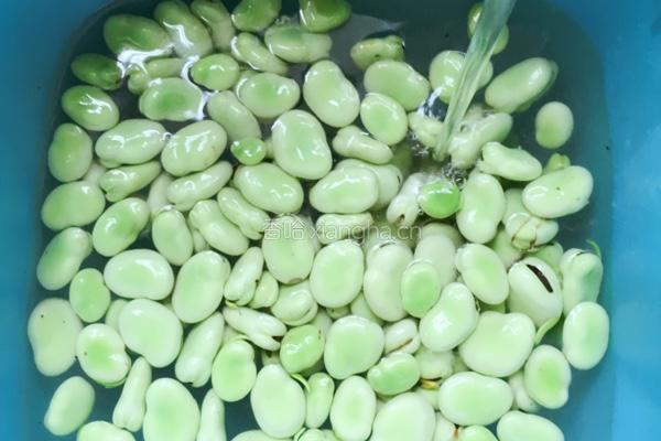 葱油蚕豆的做法图解4