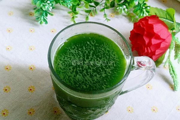 菠菜汁的做法图解7