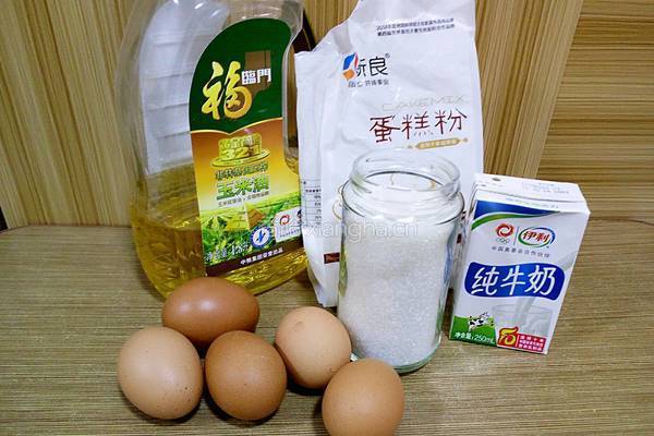 电饭煲蒸蛋糕的做法图解2