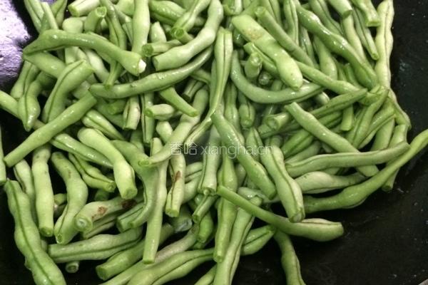 清炒四季豆的做法图解3