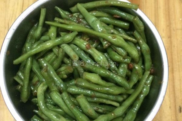 清炒四季豆的做法图解6
