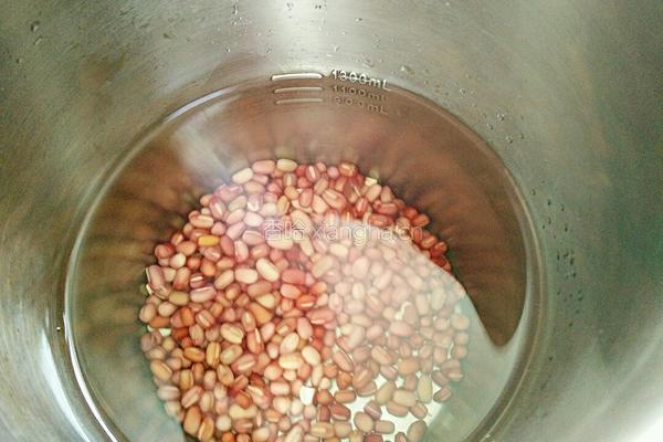 红豆豆浆的做法图解3