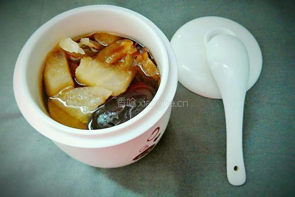 雪梨银耳红枣汤的做法图解8