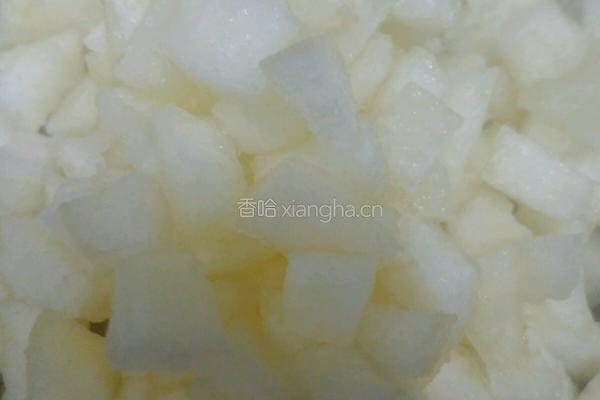 冰糖雪梨燕窝的做法图解5