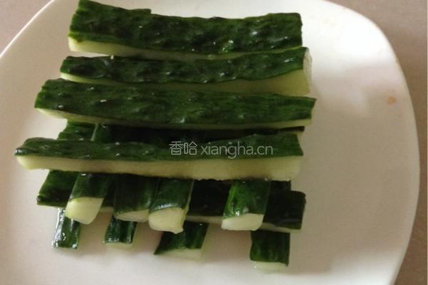 糖醋黄瓜的做法图解5