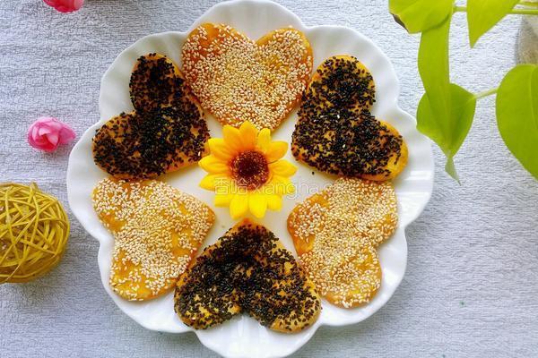 奶香芝麻南瓜饼的做法图解8