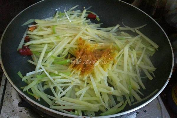炒土豆丝的做法图解6