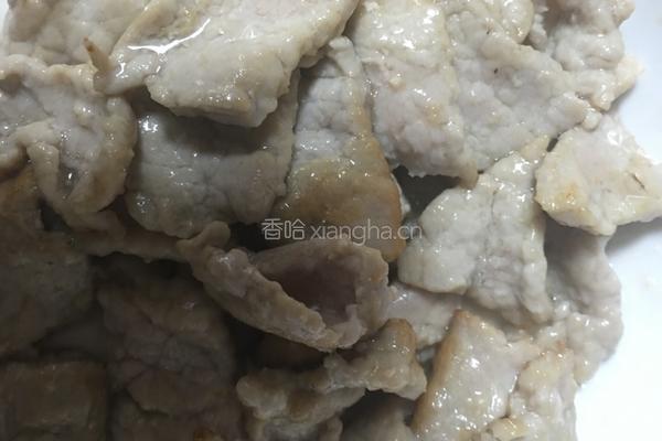 青椒炒肉片的做法图解7