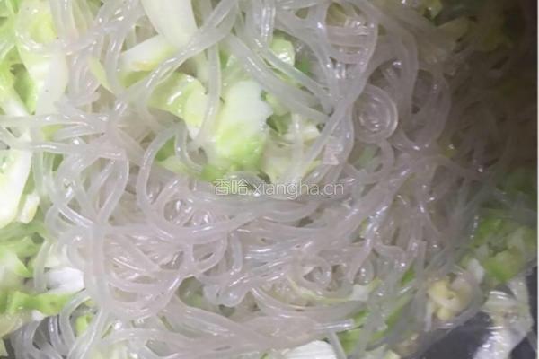白菜炒粉丝的做法图解11