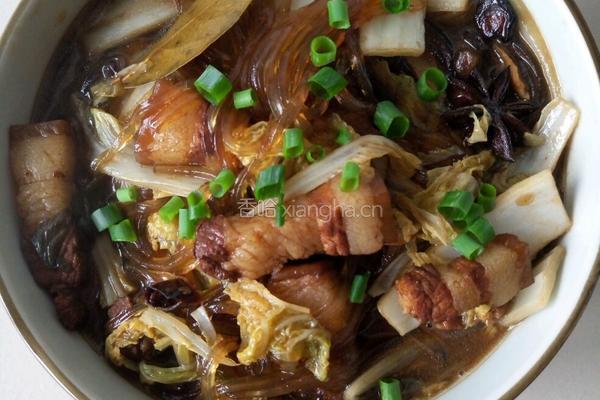 白菜猪肉炖粉条的做法图解8