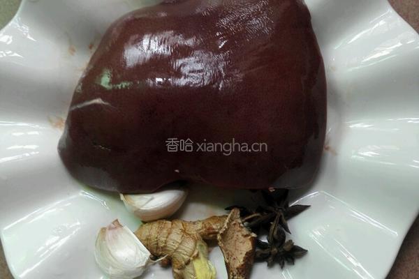 香卤猪肝的做法图解1